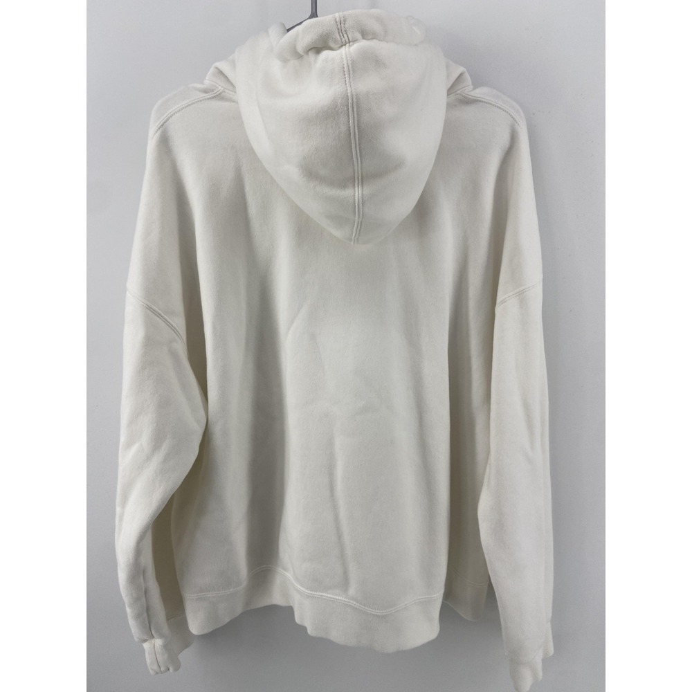 Jordan Hoodie Womens‎ XL White Fleece Jumpman Logo Pullover Basketball Gym - Picture 2 of 7